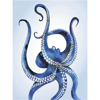

Abstract octopus Diamond Painting Full Drill 5D Diamond Embroidery Sale Diamond Mosaic Picture Rhinestones Needlework DIY Decor