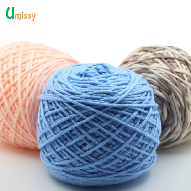 2 шт. пряжа для вязания крючком Высококачественной Гребнечесанию Молока