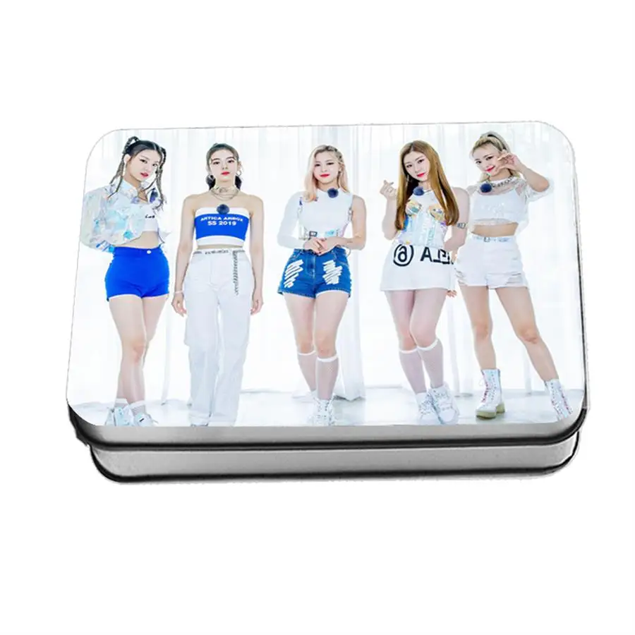 

Kpop ITZY Osen's Star Road Collective Cards Chaeryeong Yuna Polaroid Lomo Photo Card Yeji Lia HD Photocard