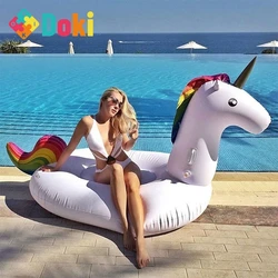Doki – jouet licorne géant gonflable, 200CM, pour femme adulte, jeu d'extérieur, pour l'été 