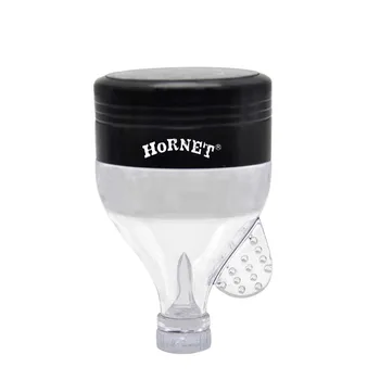 

HORNET Tobacco Herb Grinder Aluminum Acrylic Funnel Spice Crusher Funnel Miller Smoking Set For Vaporizer