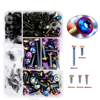 

Universal CNC Motorcycle Fairing screws Bolt outer Hexangular Screw Nut For KTM RC200 Duke 390 RC390 Duke 125 RC125 690 Duke