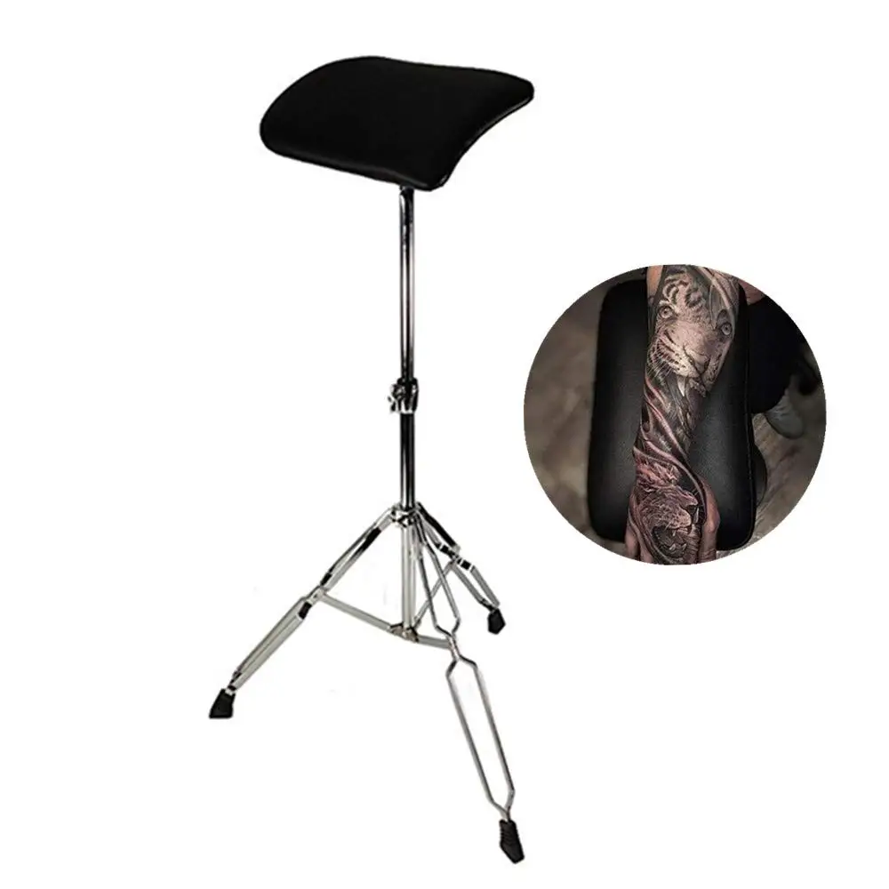 

Hot Adjustable Tattoo Armrest Foldable Soft Sponge Pad Arm Bar Leg Rest Cushion Tripod Stand Portable Leg Tattoo Accessories