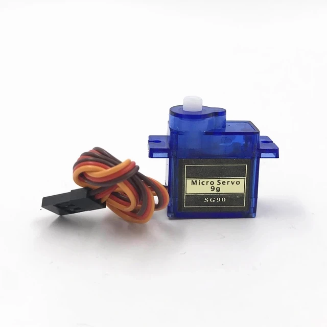 2 Pcs SG90 9G Micro Mini Servos SG90 Servo for RC 250 450 Helicoper Airplane Car ship Boat Robot MG90S 3
