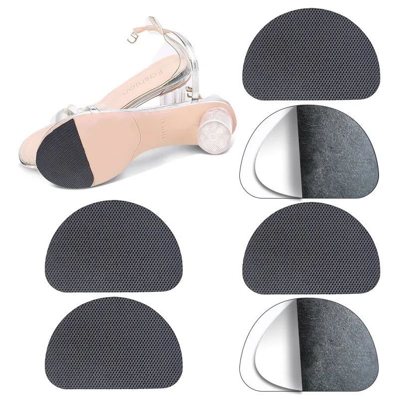 Shoe Repair Stickers Shoe Repair Patch Shoe Repair Patches Shoe Stickers Shoe Anti Slip Stickers Self-Adhesive Non-Skid Shoe Sole Pads High Heels Grips Cushion Pad Anti-Slip Odorless Rubber Sticker Protector for Shoes Bottom