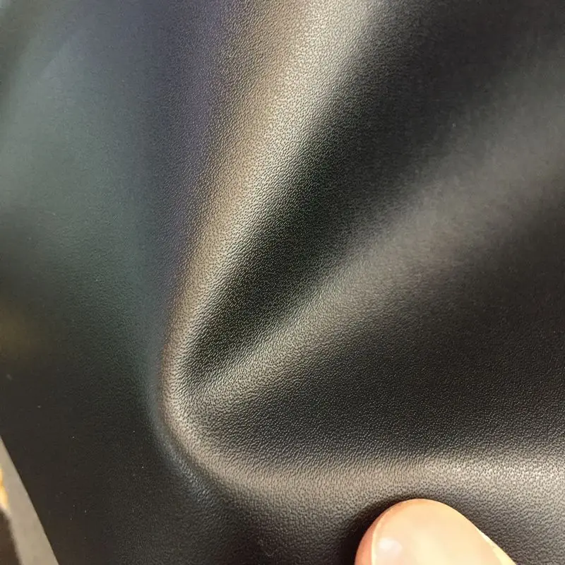 High-quality 0.7mm Thickness Black Synthetic Pu Microfiber
