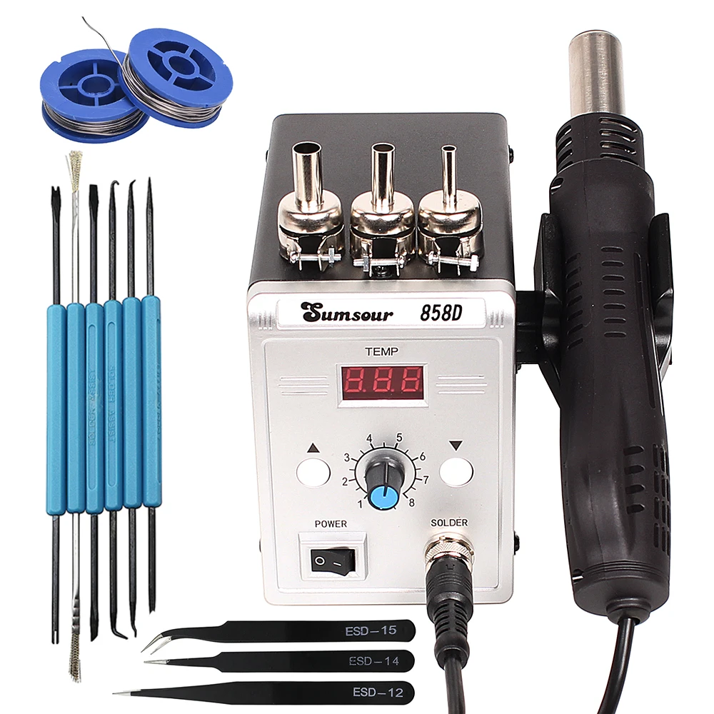 High-Power Hot Air Rework Soldering Station – 700W Professional Heat Tool for Precision Welding and Repair