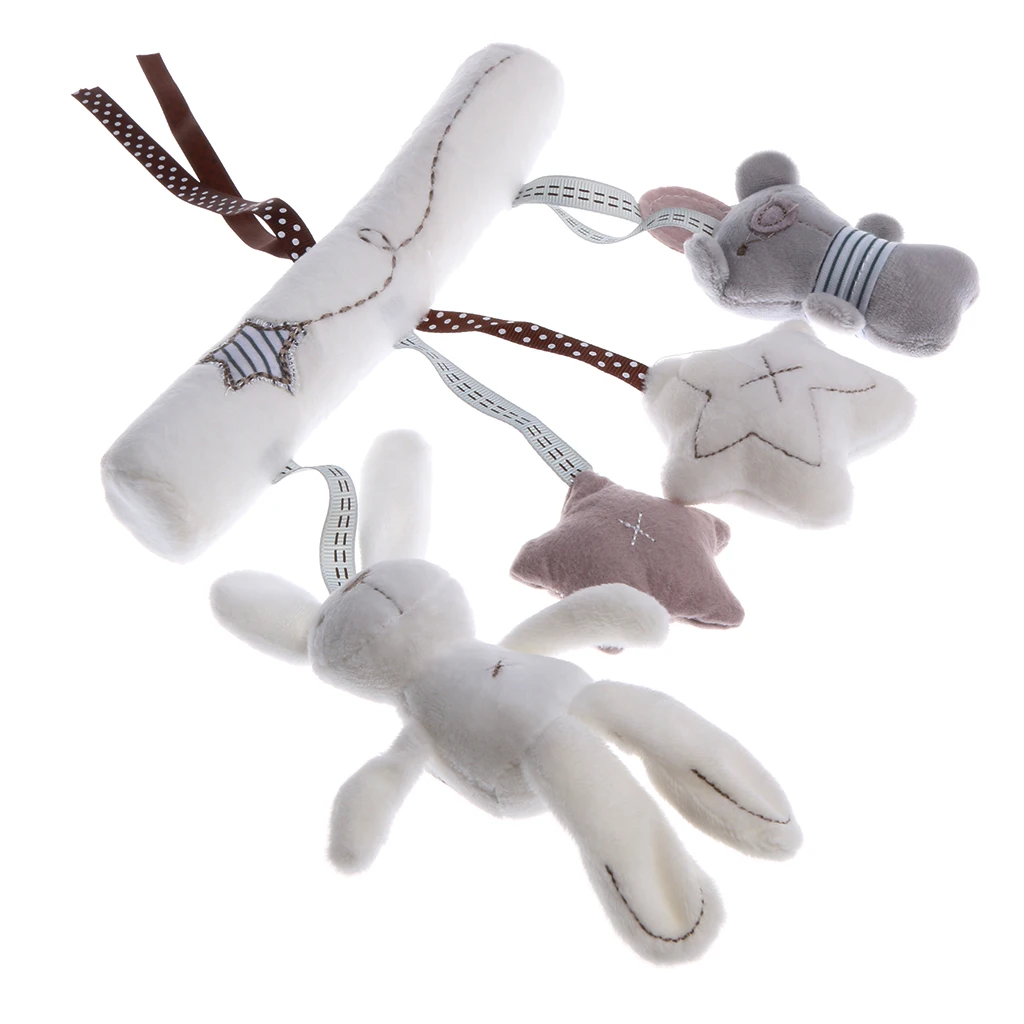 Cradle Toy Hanging Rattle Baby Plush Soft Toy Rabbit Musical Mobile Products Cradle Toy Hanging Rattle Baby Plush Soft Toy Rabbit Musical Mobile Products