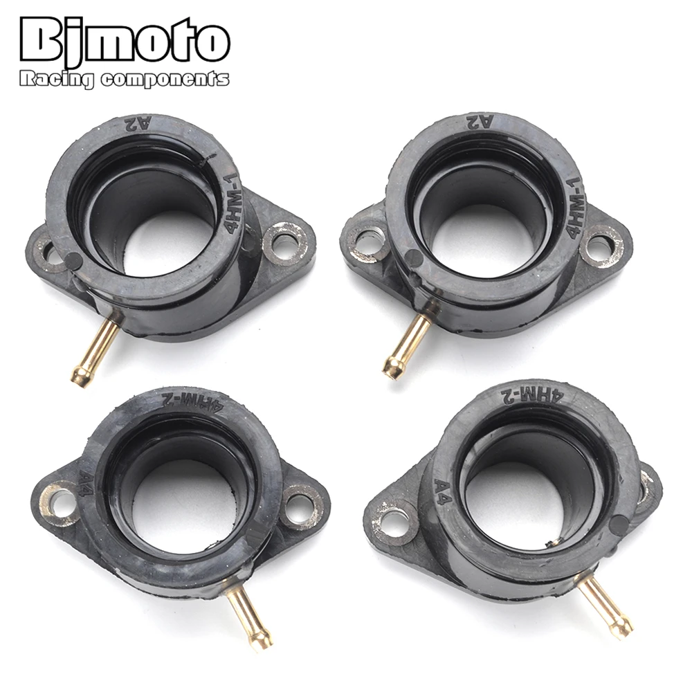 4Pcs Xjr-400 Xjr 400 Colla Per Interfaccia Carburatore Moto Per Yamaha Xjr400 Xjr 400 Adattatore Moto Muslimatexact