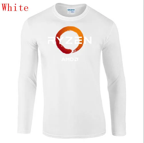 

PC CP CPU Uprocessor AMD RYZEN long sleeve T Shirt geek programmer tees Computer ZEN Peripherals geek 2019