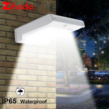 

PIR Motion Sensor LED Solar Light Waterproof 72 LED Solar Wall Light Outdoor Garden Lighting Solar Powered Spotlight Sunlight