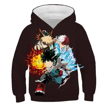 

2020 Cartoon Children Boys Girl T-Shirts With Hooded Boys Baby Outerwear Clothing Spring Sweatshirts Hero college Child T Shirt