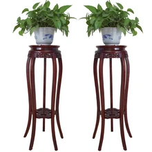 Комнатный Крытый Многоэтажный красный деревянный зеленый Луо бонсай Европейский стиль аквариум Искусство и ремесла квадратный круглый цветок стойка