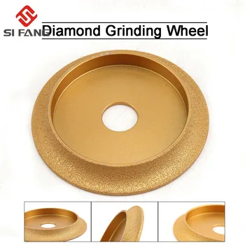 

100mm Diamond Grinding Wheel 45 degrees 4 inch Electroplated Grinder for hard alloy tungsten steel milling cutters etc