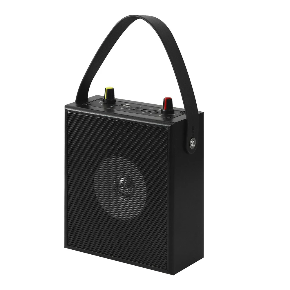 Деревянный беспроводной Bluetooth-динамик с поддержкой TF-карты U-диска AUX FM-радио