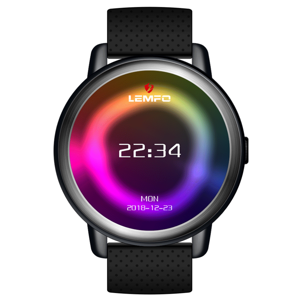 LEMFO LEM8 умные часы мужские часы LTE 4G Android 7.1.1 2 Гб 16 Гб MTK6739 1,0 ГГц 1,39 дюймов AMOLED экран 580 мАч батарея спортивные часы