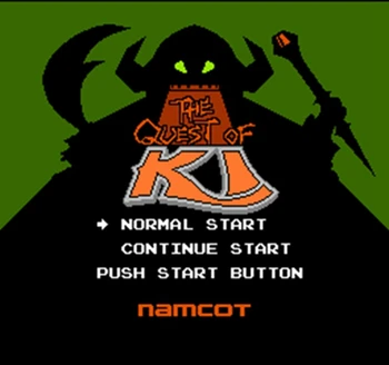 

Quest of Ki 60 Pins English Version Game Cartridge for 8 Bit 60pin Game Console