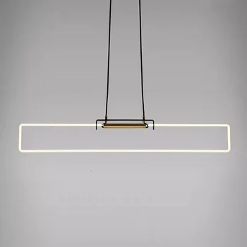 Buy Modern Line Lamp Northern Europe Originality Personality Bar Counter A Living Room Toggery Designer Model Between A Chandelier