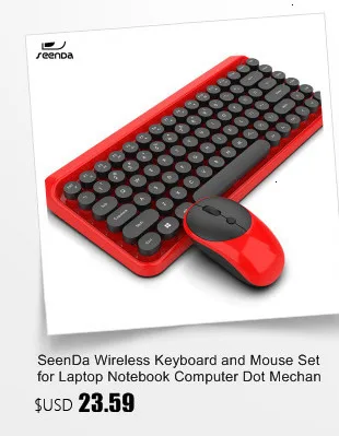 SeenDa 2,4G беспроводная мышь 2400 dpi Регулируемый USB приемник оптическая компьютерная мышь эргономичные Мыши для ПК ноутбука рабочего стола