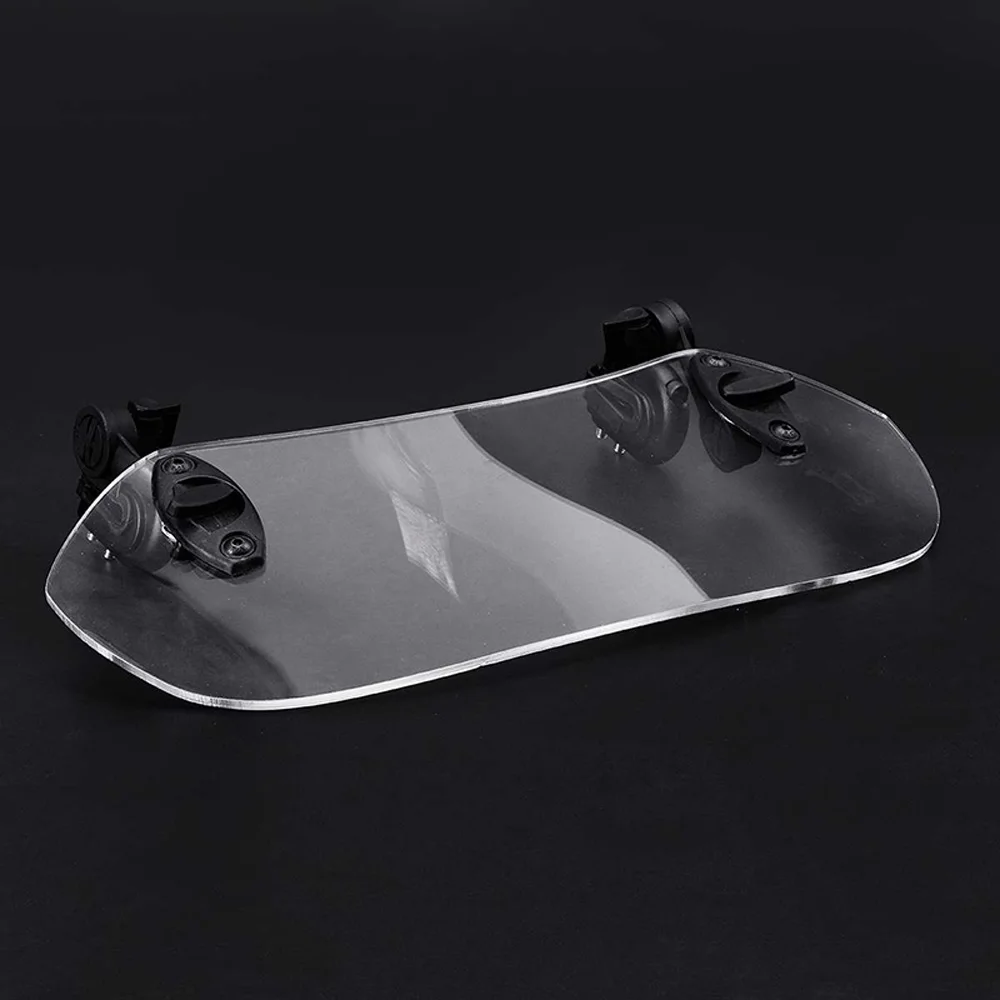 Ветровое стекло мотоцикла расширение воздушный ветер перегородка Регулируемый Прозрачный Универсальный