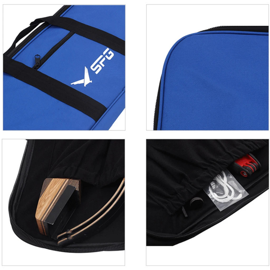 Archery Bow Bag Traditional Recurve Bow Case 66 x 24 x 5cm Fully Padded Easy Carrying Bag Hand Bag for Hunting Longbow Horse Bow