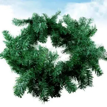 

2.7M Christmas Decorations Ornaments Xmas Tree Garland Rattan Home Wall Pine