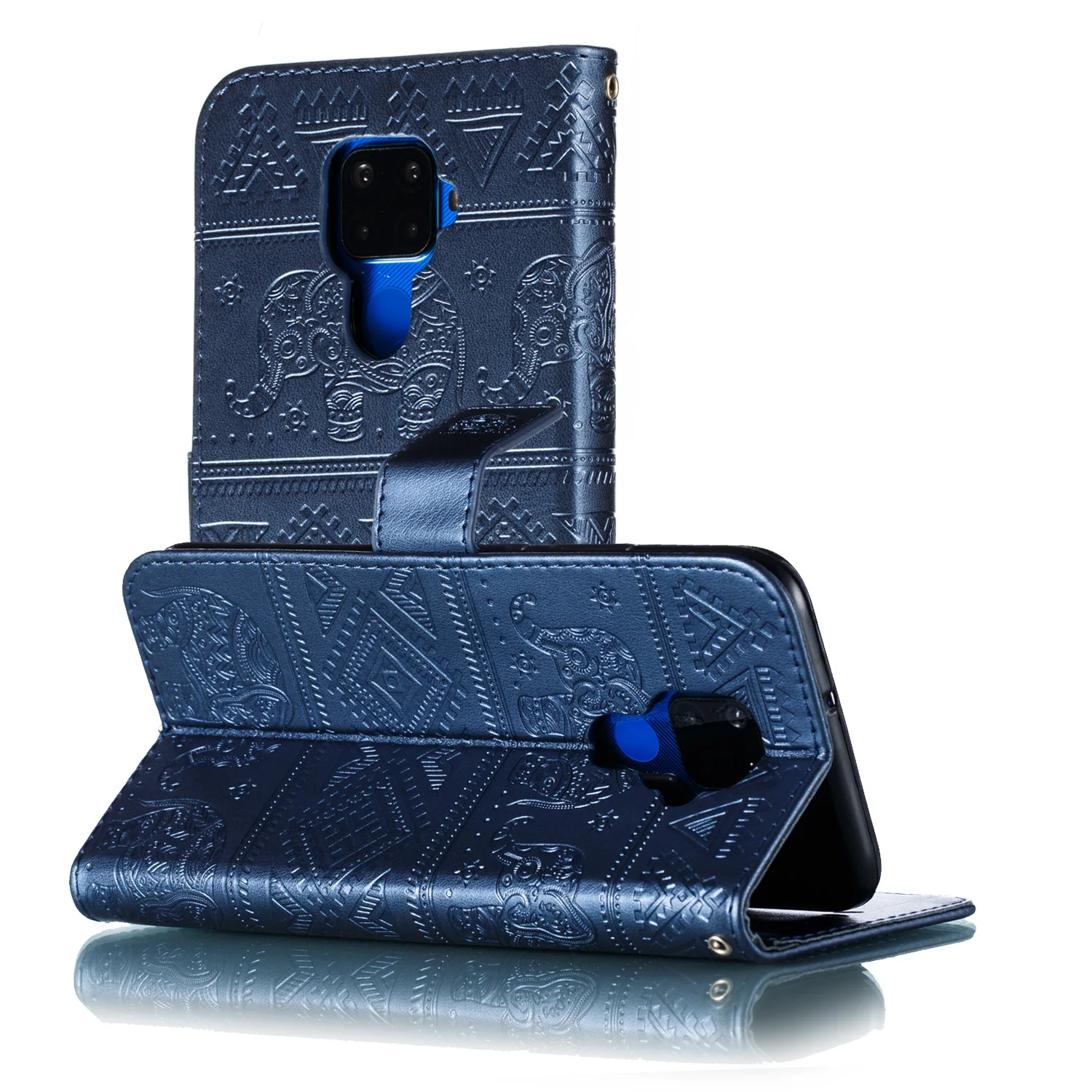Кожаный чехол-книжка с узором для huawei mate 30 mate 30 P20 Lite Nova 5T 5i Nova5i Pro чехол s Book Coque Кошелек Мягкий чехол из ТПУ
