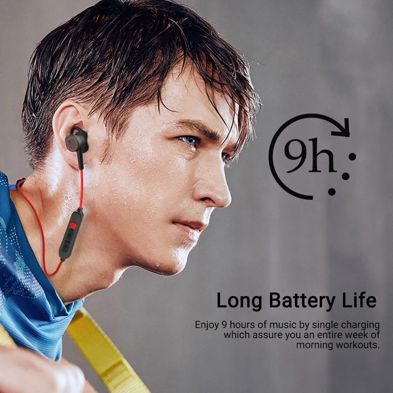 Наушники Langsdom Bluetooth беспроводные наушники для телефона спортивные магнитные
