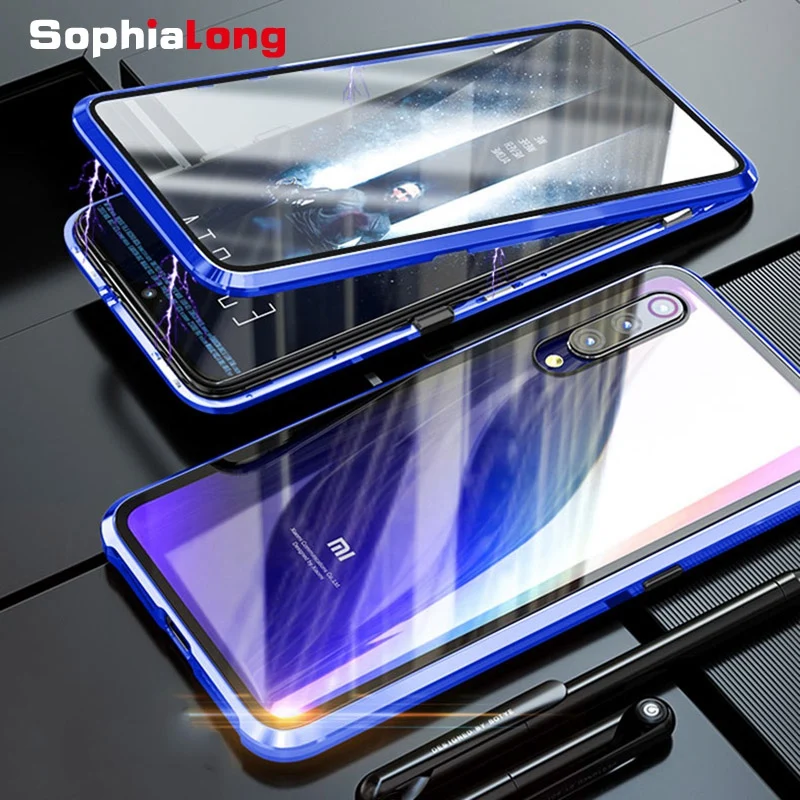 Корпус Xiomi Mi 10 Pro защита экрана из закаленного стекла с магнитными металлическими