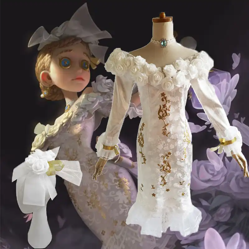 identity white dresses