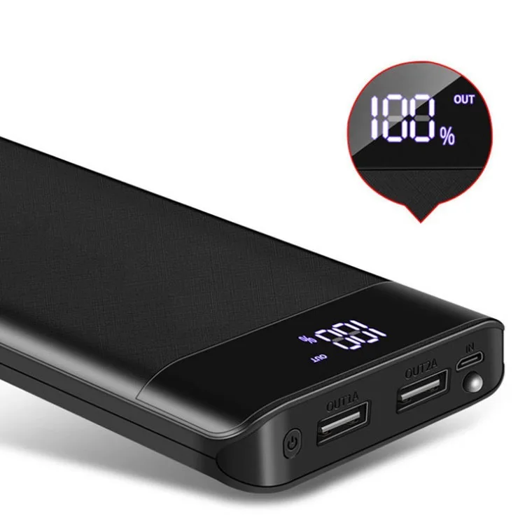 50000mAh Powerbank Portable Charging Poverbank Mobile Phone External Battery Charger Power Bank for Iphone Xiaomi Samsung