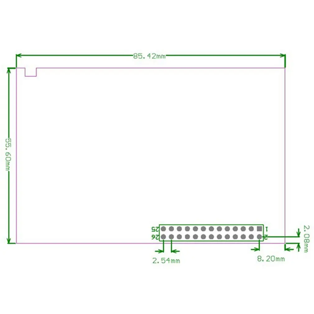 Для Raspberry Pi Модель B 3,5-дюймовый жидкокристаллический дисплей с сенсорным экраном+ сенсорная ручка+ акриловая прозрачная замена корпуса