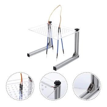 

1 Set BDM Frame Portable with Probes Practical ECU Test Stand Frame ECU Board Bracket ECU Programmer Tool BDM Frame Tester