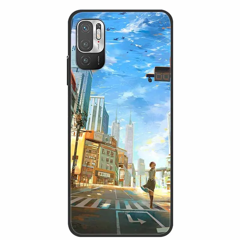 Marble Soft Silicone Back Case for Xiaomi Redmi Note 10 5G