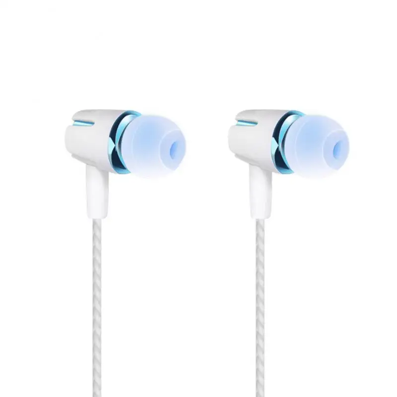 Wired Earphones Earphones 3.5mm Sport In-Ear 1.2m Wired Control Headset With Microphone For Huawei Honor Smartphone