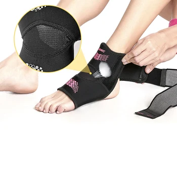 Universele Sport Enkel Brace Protector Verstelbare Anti-Verstuiking Compressie Voeten Ondersteuning Wrap Bandage Bescherming Met Bandjes