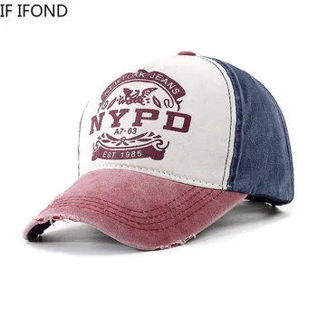 

One Size Washed Cotton Baseball Cap Snapback Hat For Men Women Casual gorras para hombre One Size