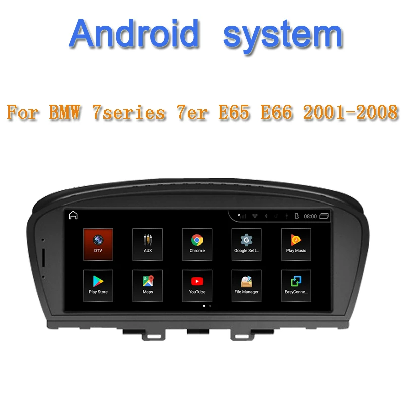 Автомобильная аудиоплеер gps для bmw серий 7 E65 E66 730 740 745i 2001 2012 android 9 0 Мультимедийная