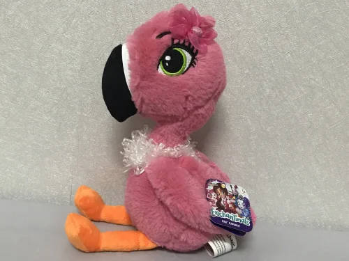 Fox tortoise flamingo monkey stuffed toy doll for children's birthday