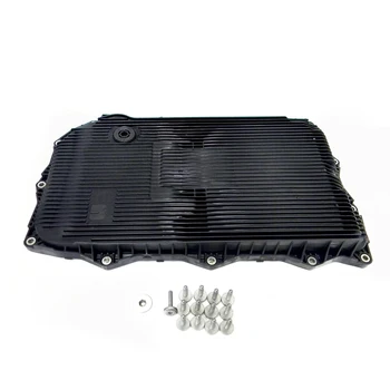 

Black Transmission Oil Pan With screws Accessories Parts Useful Durable