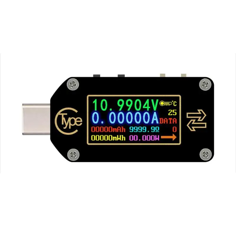 Тип-c PD триггер USB-C Вольтметр Амперметр Напряжение 2 способ измеритель тока мультиметр PD зарядное устройство батарея USB тестер и инструменты