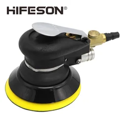 HIFESON – ponceuse pneumatique à Air sous vide, 5 '', 125mm, Machine à polir pour l'entretien de la peinture de la voiture, ponceuse pour le travail du bois 