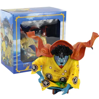 

19cm One Piece Jinbe Painted Figure The Straw Hat Pirates Sitting Ver. Jinbe Toy Brinquedos Anime Dolls