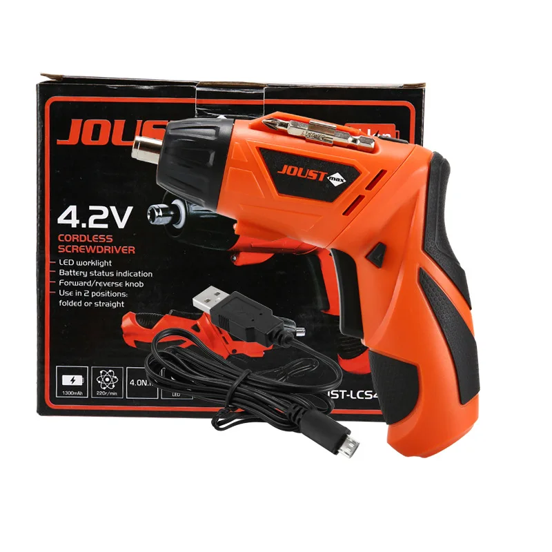 

Factory Direct Selling Electric Screwdriver Set Lithium Battery Electric Screwdriver Multi-functional USB Rechargeable Hand Dril