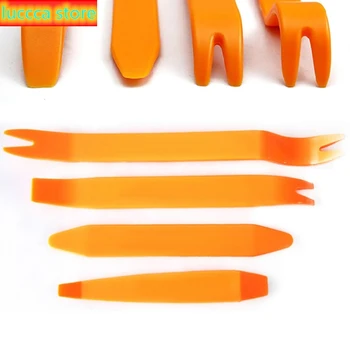 

4 PCs car Radio door, body Mount front Panel Audio Clip removal tool Kit Z6F3 disassembly tool set car accessories car products