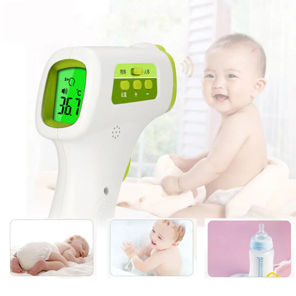 

Baby/Adult Non-contact Temperature Measurement Device Muti-fuction Digital Termomete Infrared Forehead Body Thermometer Gun