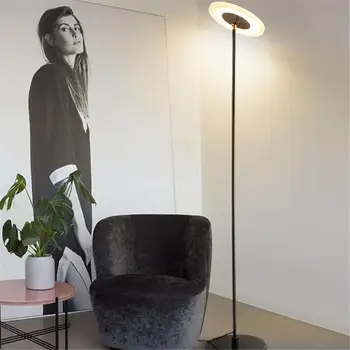 

Modern Standing Lamp Living Room Reading Coffee Study Japanese Style Floor Lamp Bar Dining Room Loft Deco Art Metal Floor Lights