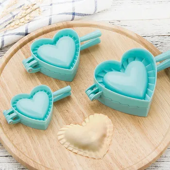 

Creative Products 3PCS Cute Dumpling Mold Plastic Dumplings Mold Butterfly Unique DIY Dumpling Mold Heart-shape
