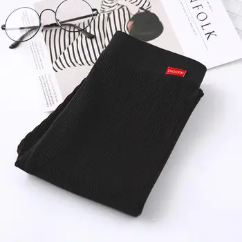 Ribbed Leggings For Women 2025 High Waist Autumn Winter Warm Legging Cotton Fashion Casual Threaded 2XL Black Pants Sexy Leggins 4