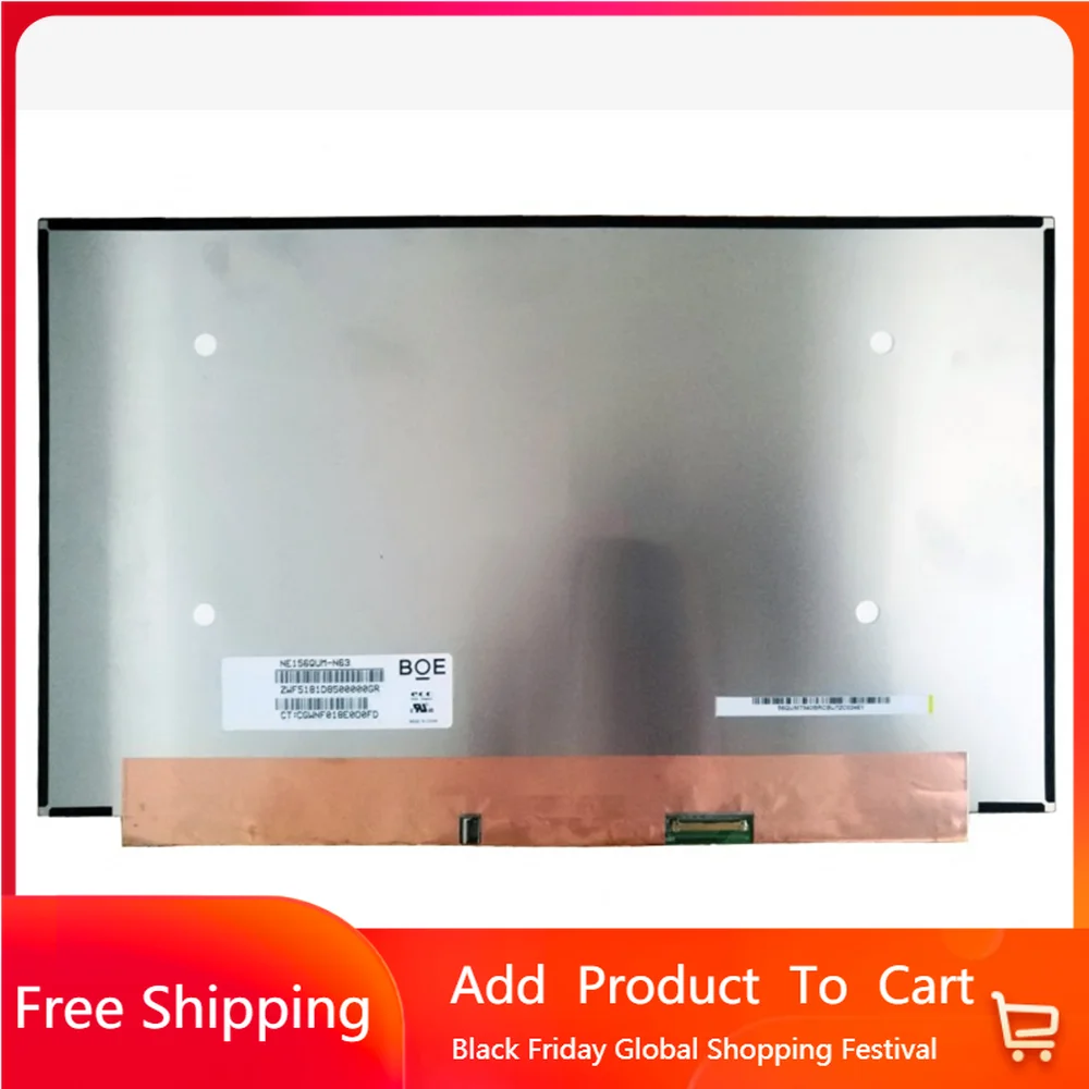 

14 Inch NE140QUM-N61 Fit NE140QUM N61 EDP 40PIN 60HZ UHD 3840*2160 4K IPS LCD Screen Laptop Display Panel